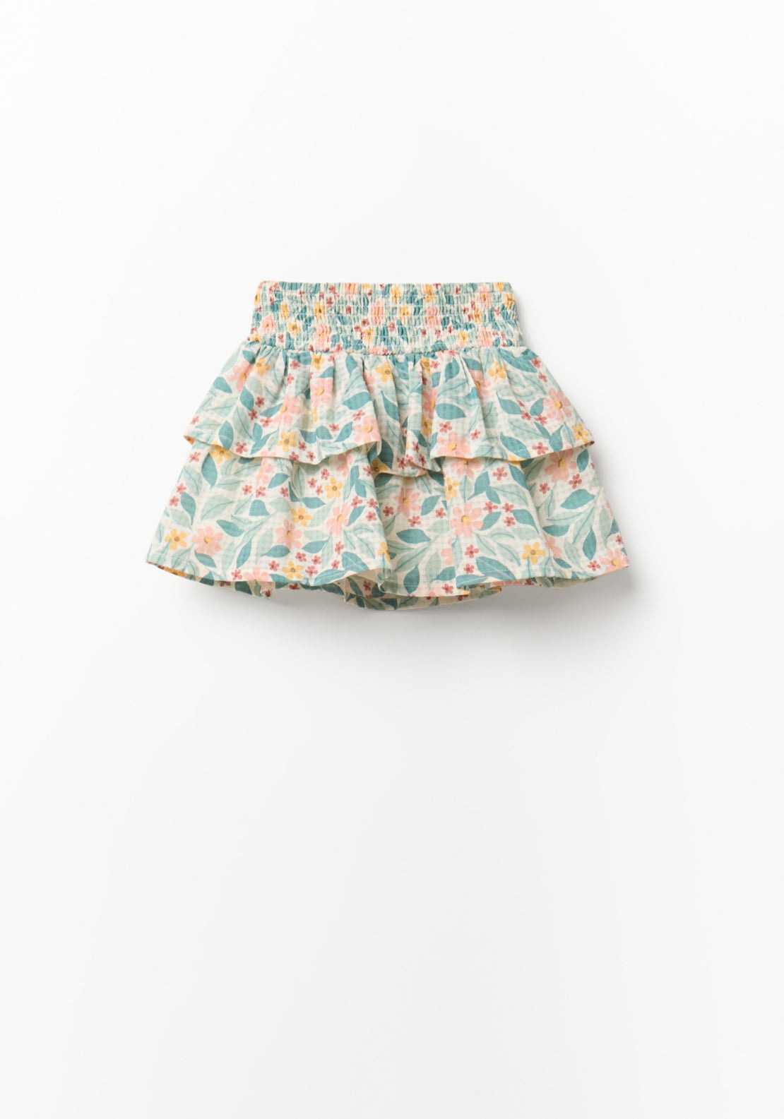 Ruffles Skort - Cream