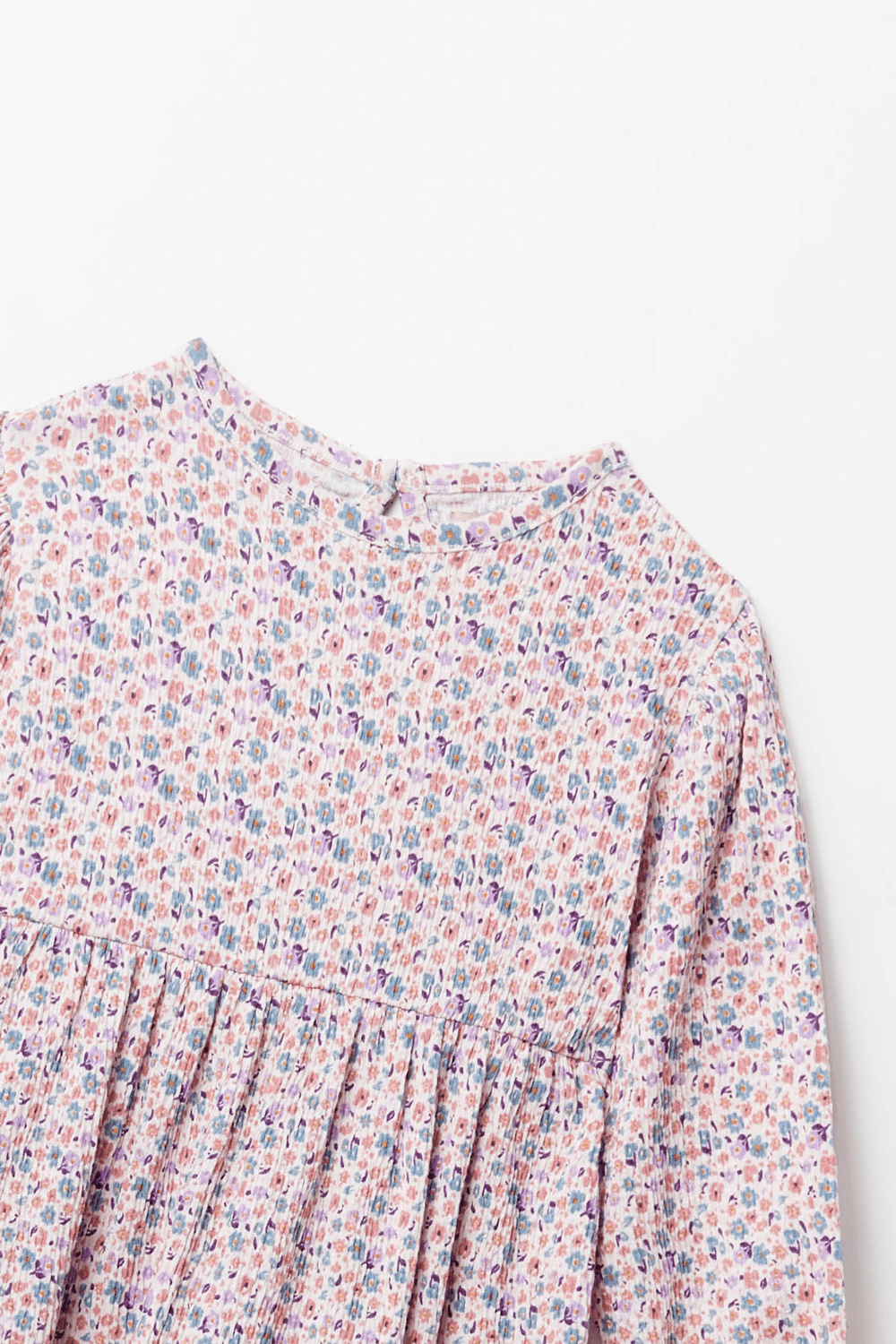 Sfera Floral Tiered Dress - White 5 Shaws Department Stores