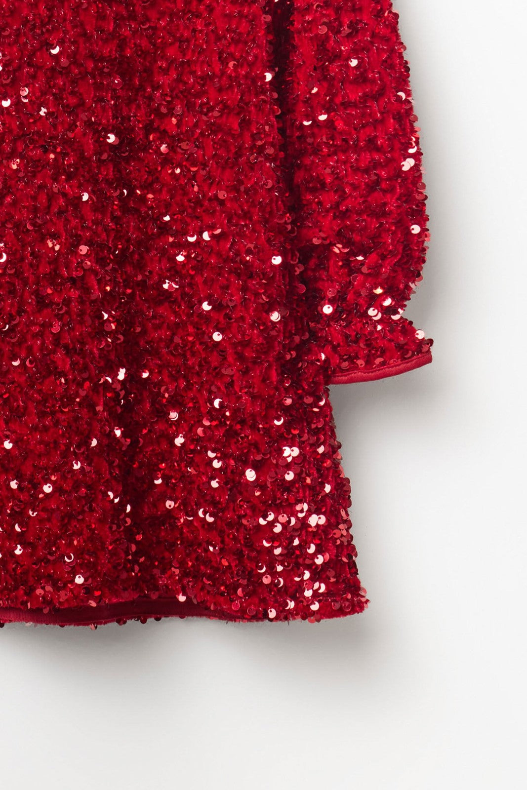 Sfera Sequin Dress - Red 4 Shaws Department Stores