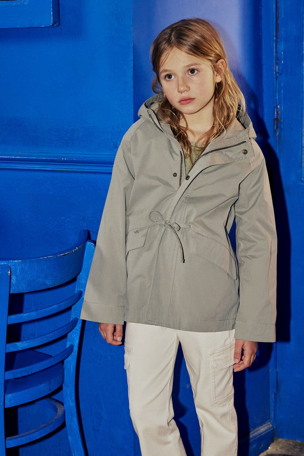 Sfera Plain parka - Green 1 Shaws Department Stores