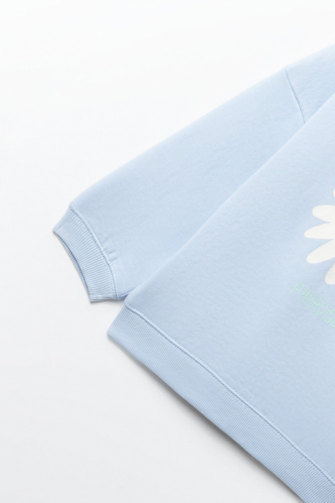 Sfera Placement print sweatshirt - Blue 5 Shaws Department Stores
