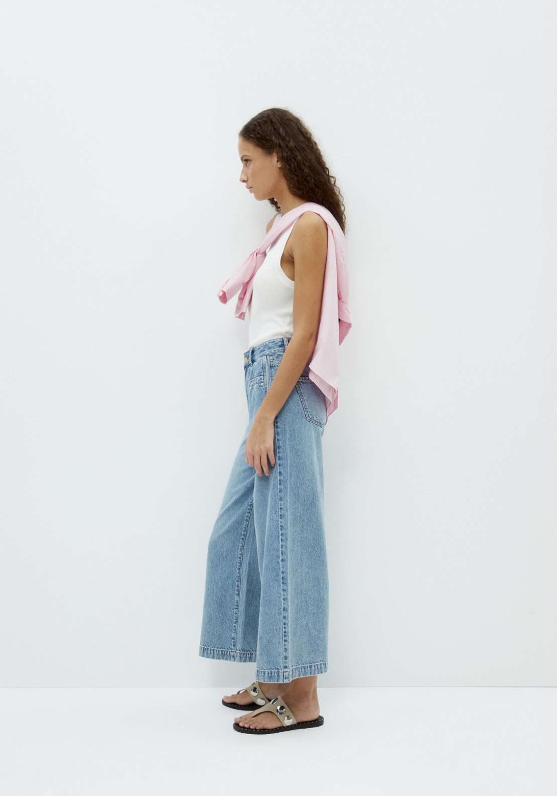 Sfera 100% Cotton Culotte Jeans - Denim 2 Shaws Department Stores