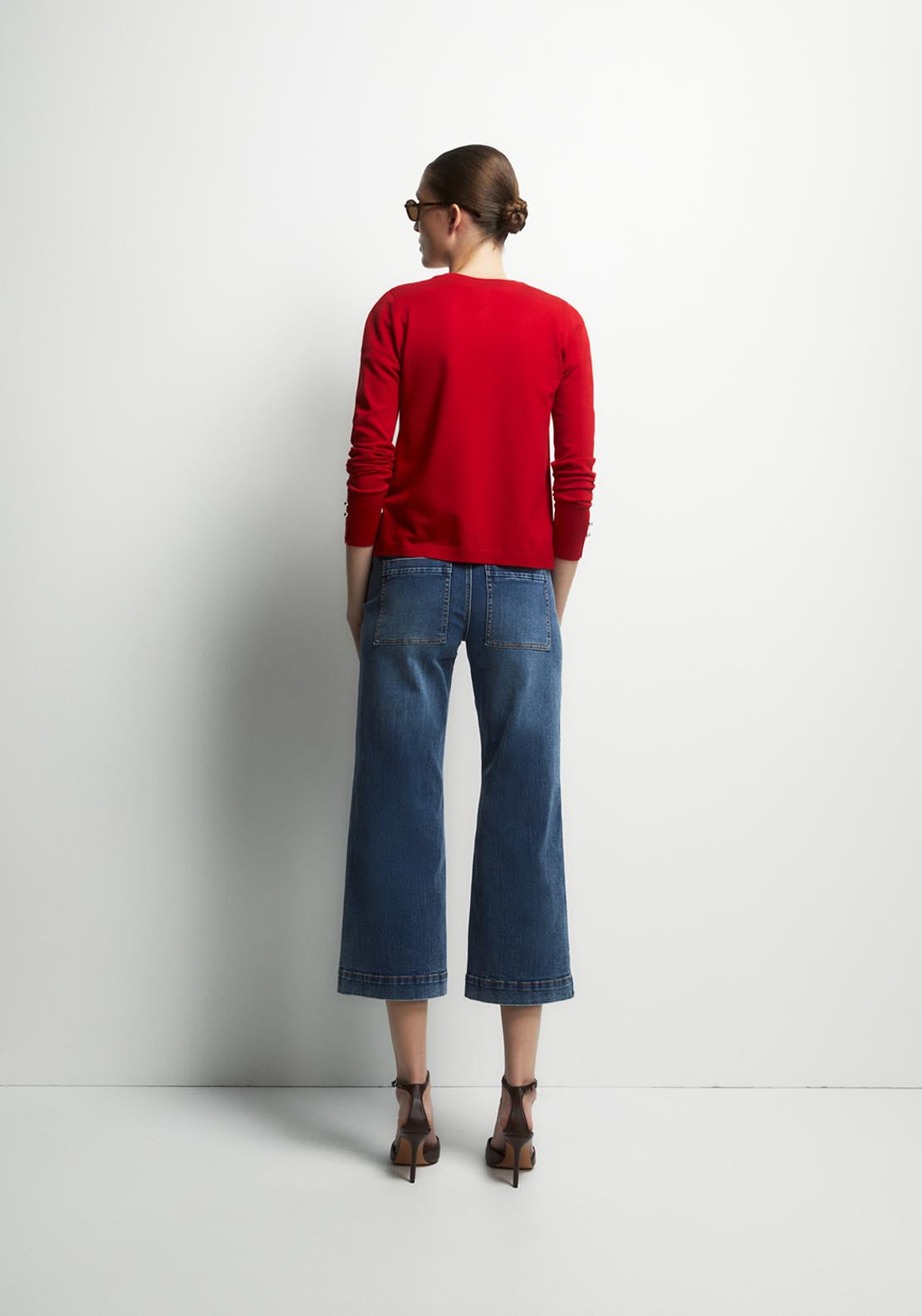 Sfera Wide Leg Culotte Jeans - Denim 2 Shaws Department Stores