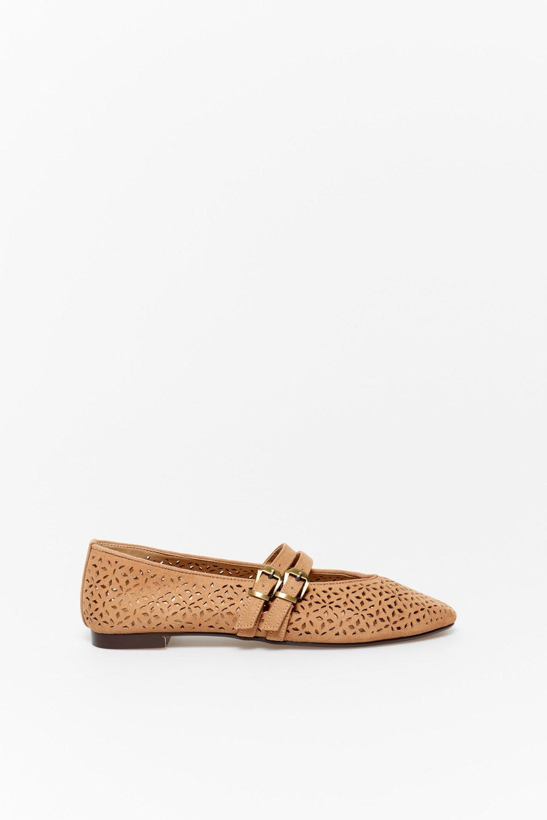 Sfera Die Cut Espadrilles - Camel 1 Shaws Department Stores
