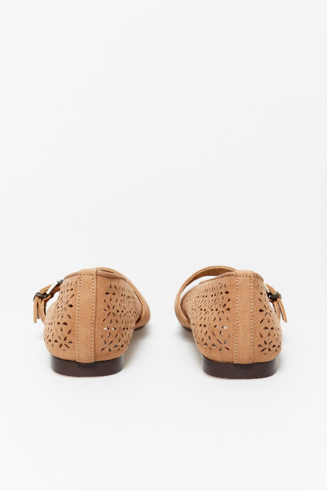 Sfera Die Cut Espadrilles - Camel 4 Shaws Department Stores