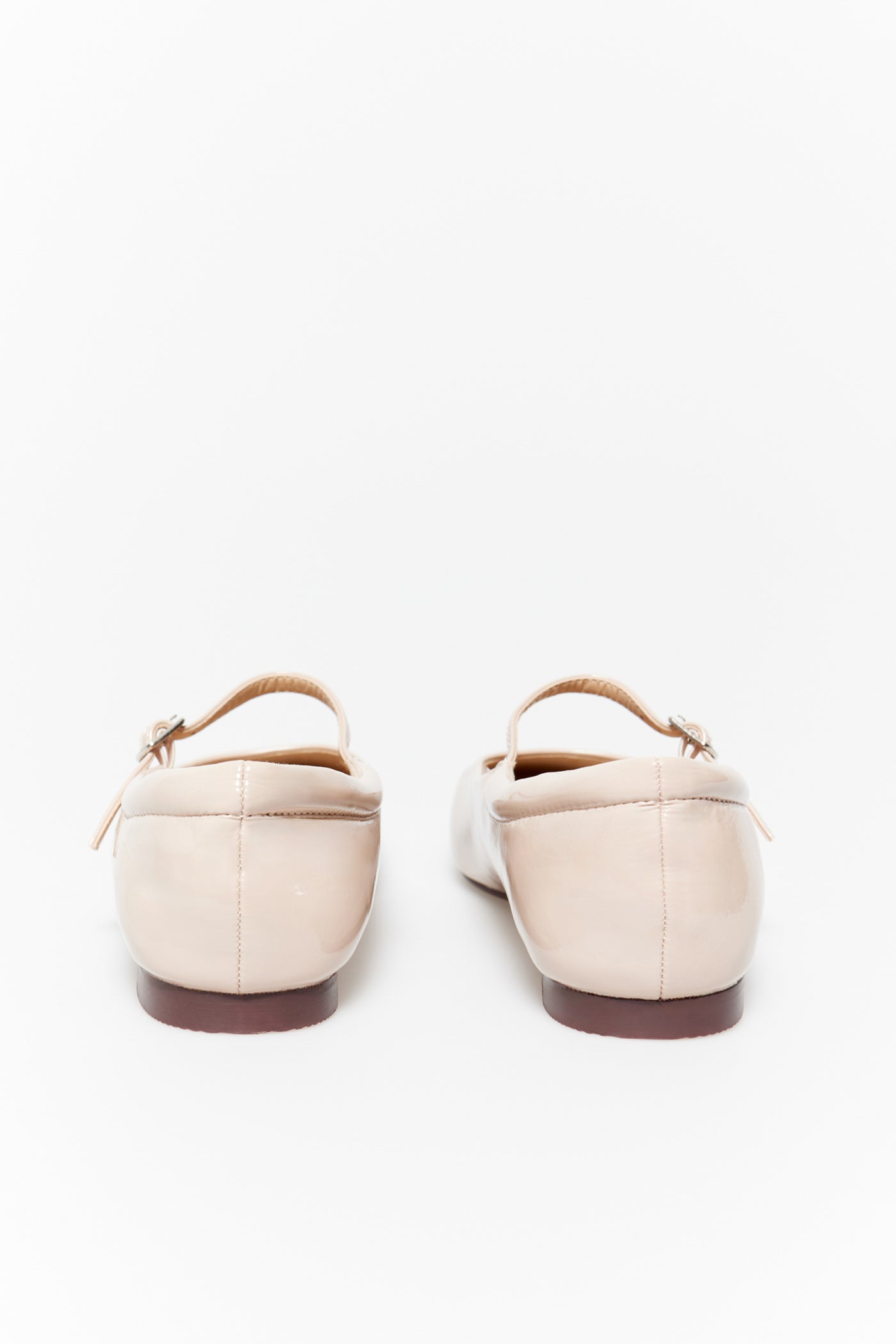 Sfera Basic Patent Leather Mary Jane - Nude 4 Shaws Department Stores