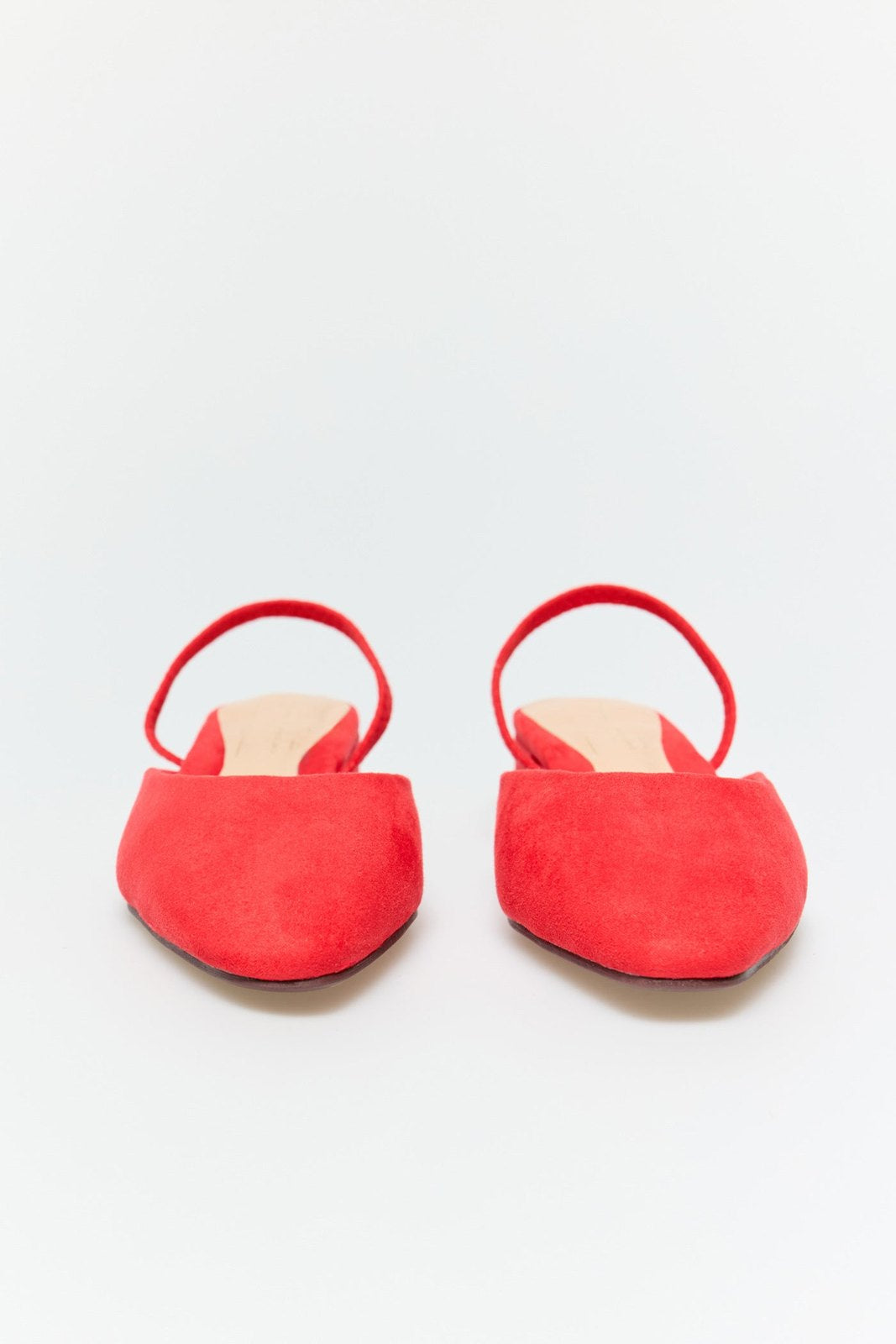 Sfera Flat Slingback Elastic - Red 4 Shaws Department Stores