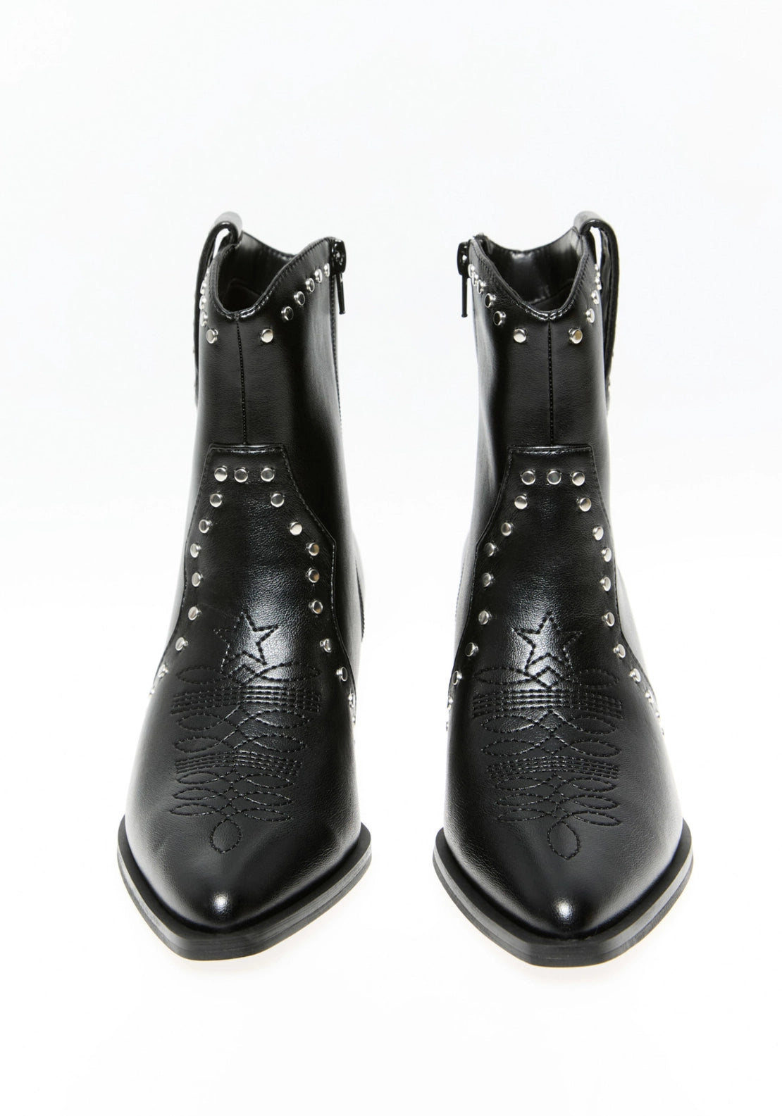 Cowboy Ankle Boot - Black