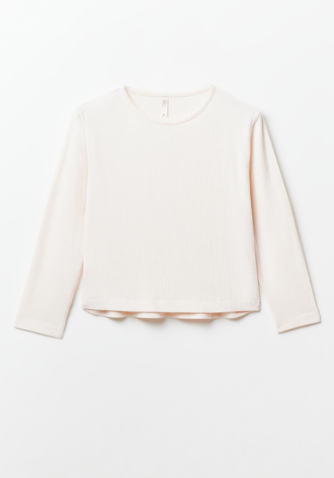 Sfera Wide-rib top - Bone 5 Shaws Department Stores