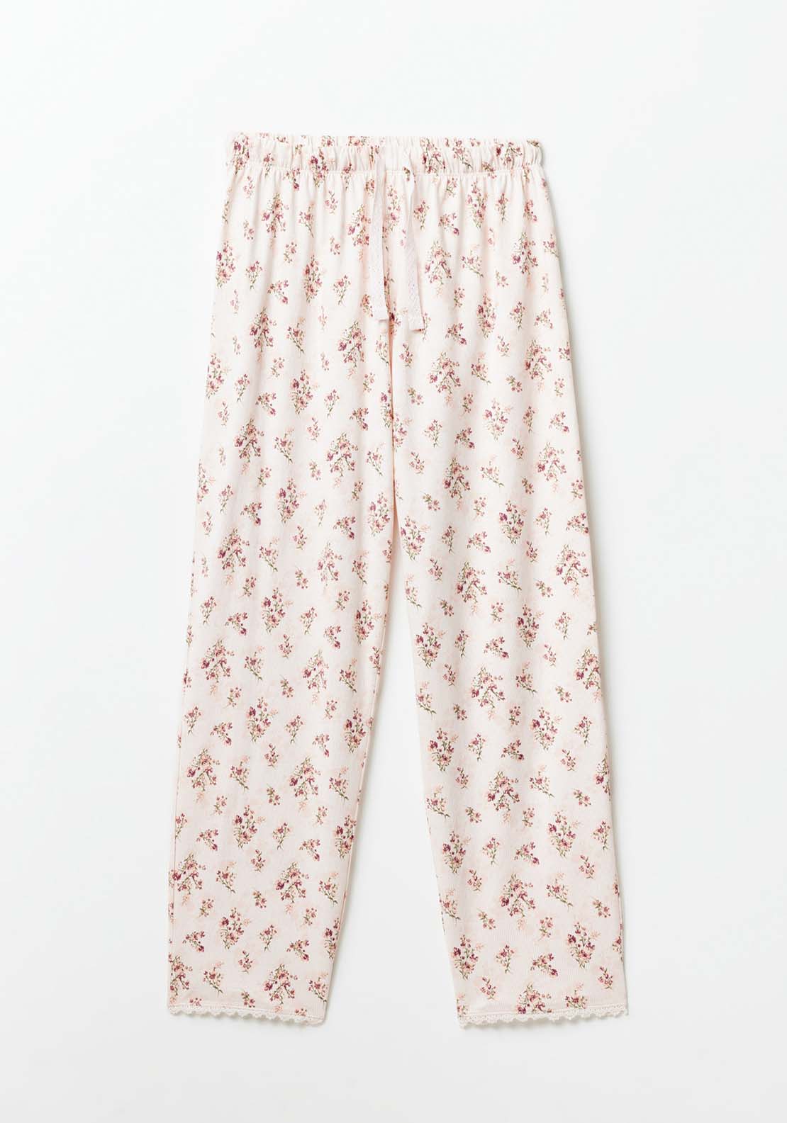 Sfera Flowers Trousers - Pink 2 Shaws Department Stores