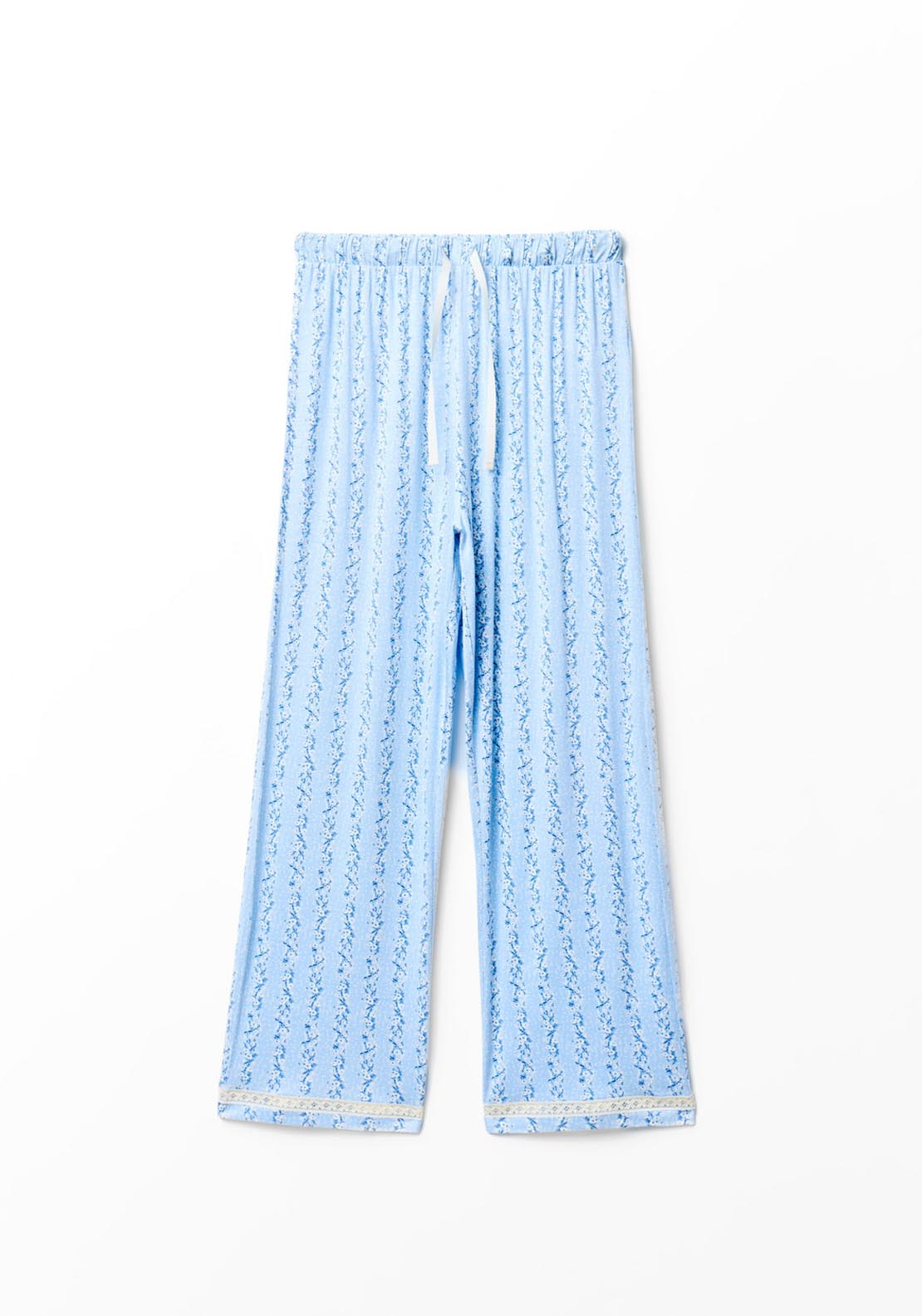 Sfera Floral Pants - Blue Light 5 Shaws Department Stores