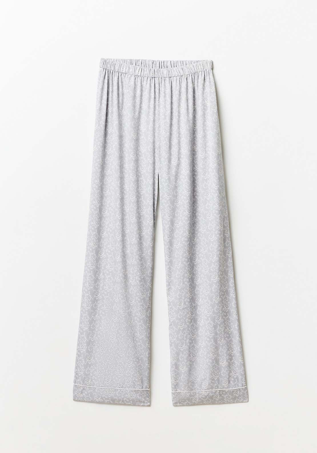 Sfera Paisley Pyjamas - Grey 3 Shaws Department Stores