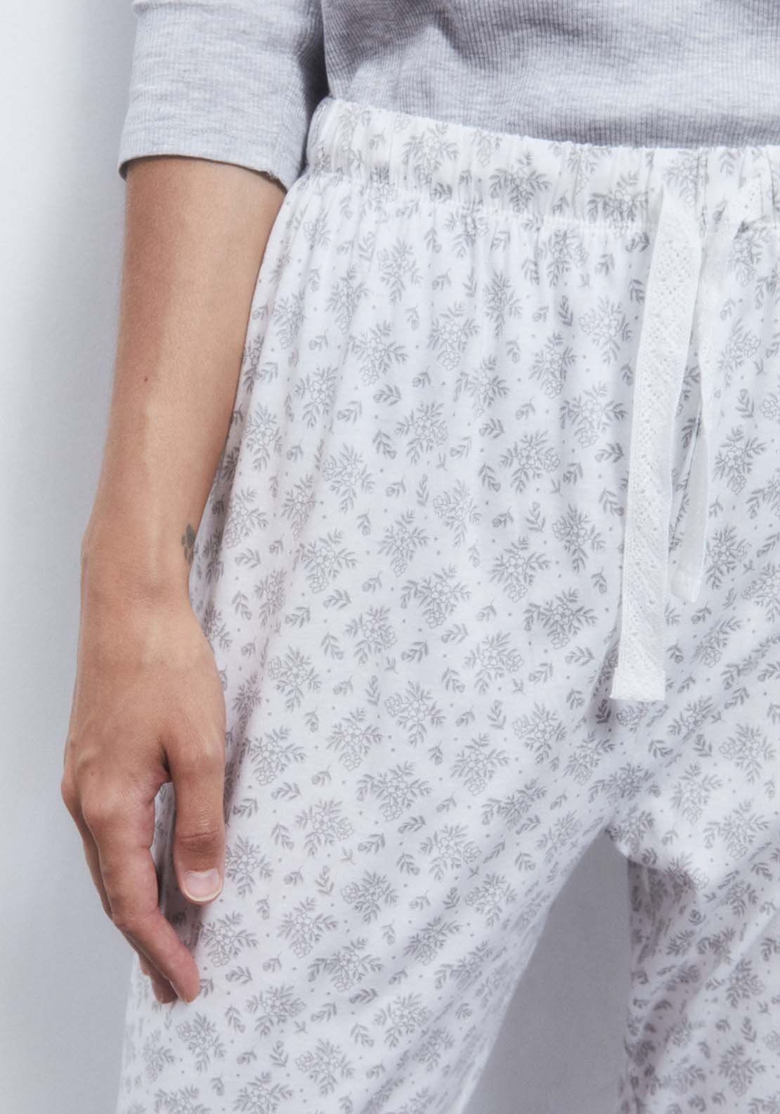 Sfera Bouquets Pyjamas - Grey 4 Shaws Department Stores