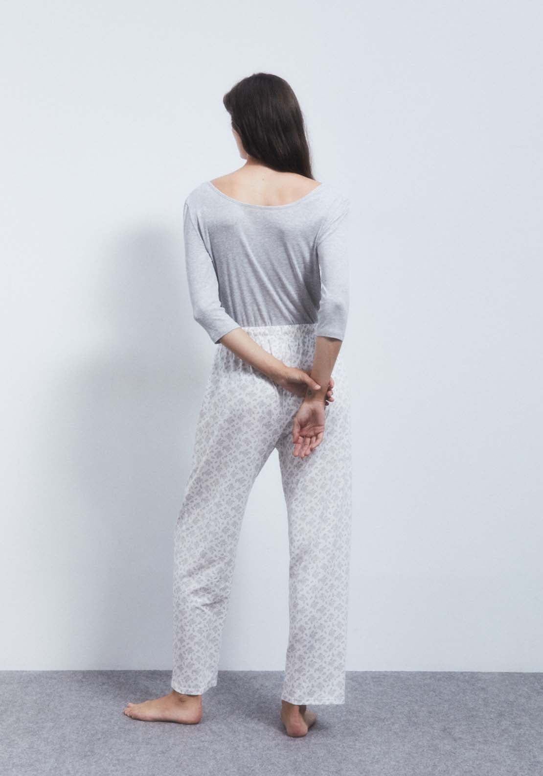 Sfera Bouquets Pyjamas - Grey 5 Shaws Department Stores