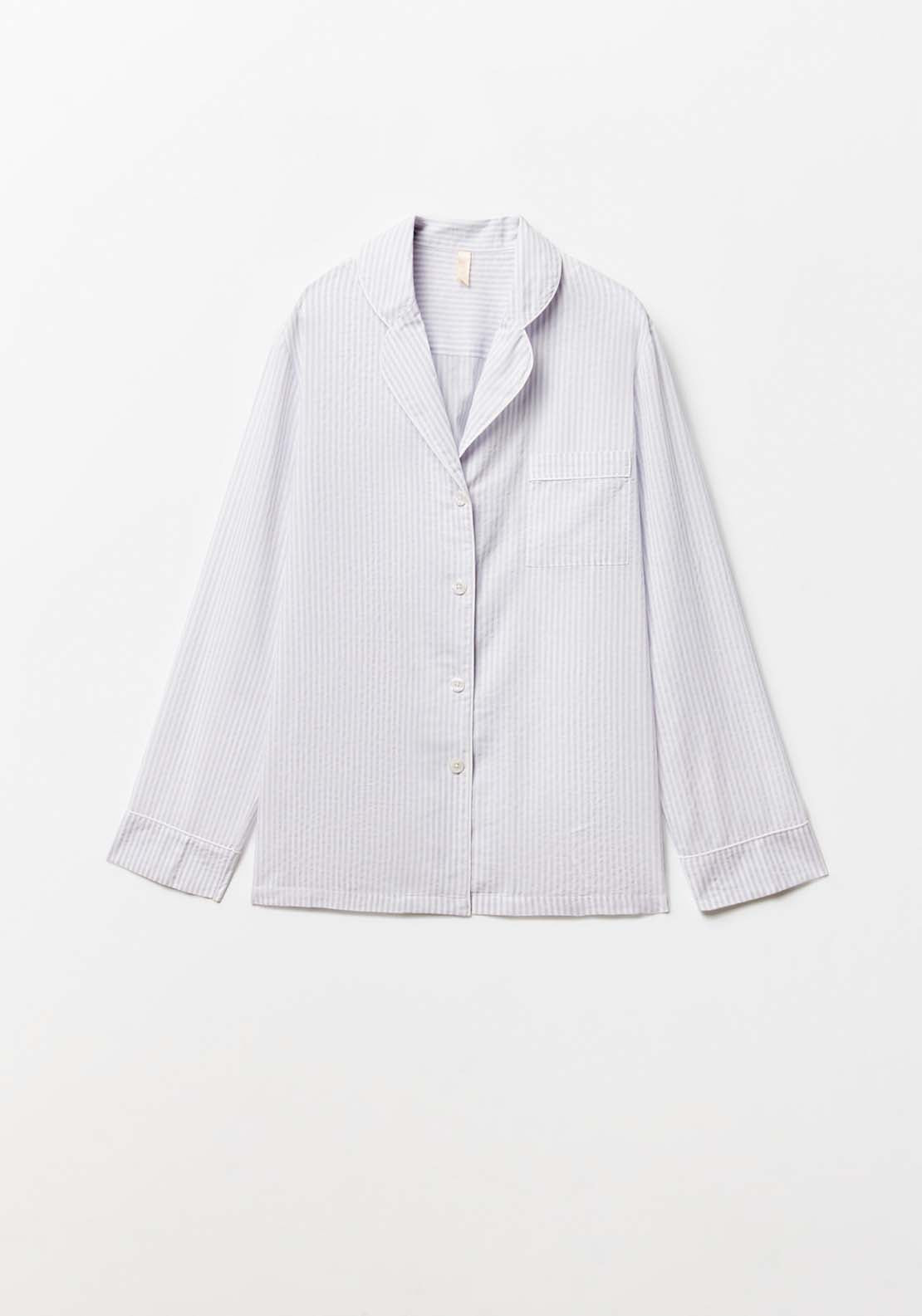 Sfera Striped Pyjama Set - Lilac 6 Shaws Department Stores