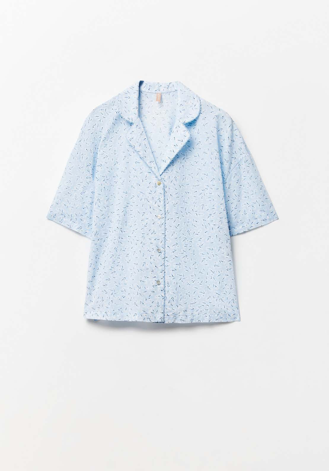 Sfera Flowers Pyjama Set - Blue Light 1 Shaws Department Stores