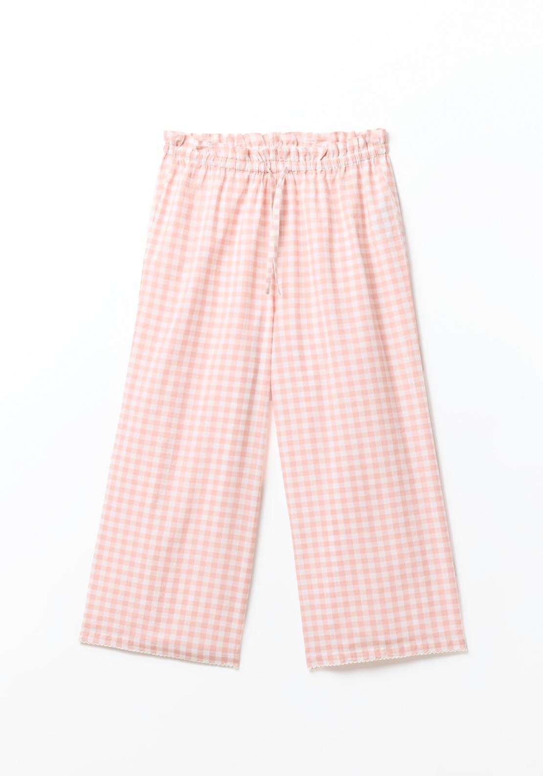 Sfera Gingham Pyjamas - Pink Light 8 Shaws Department Stores