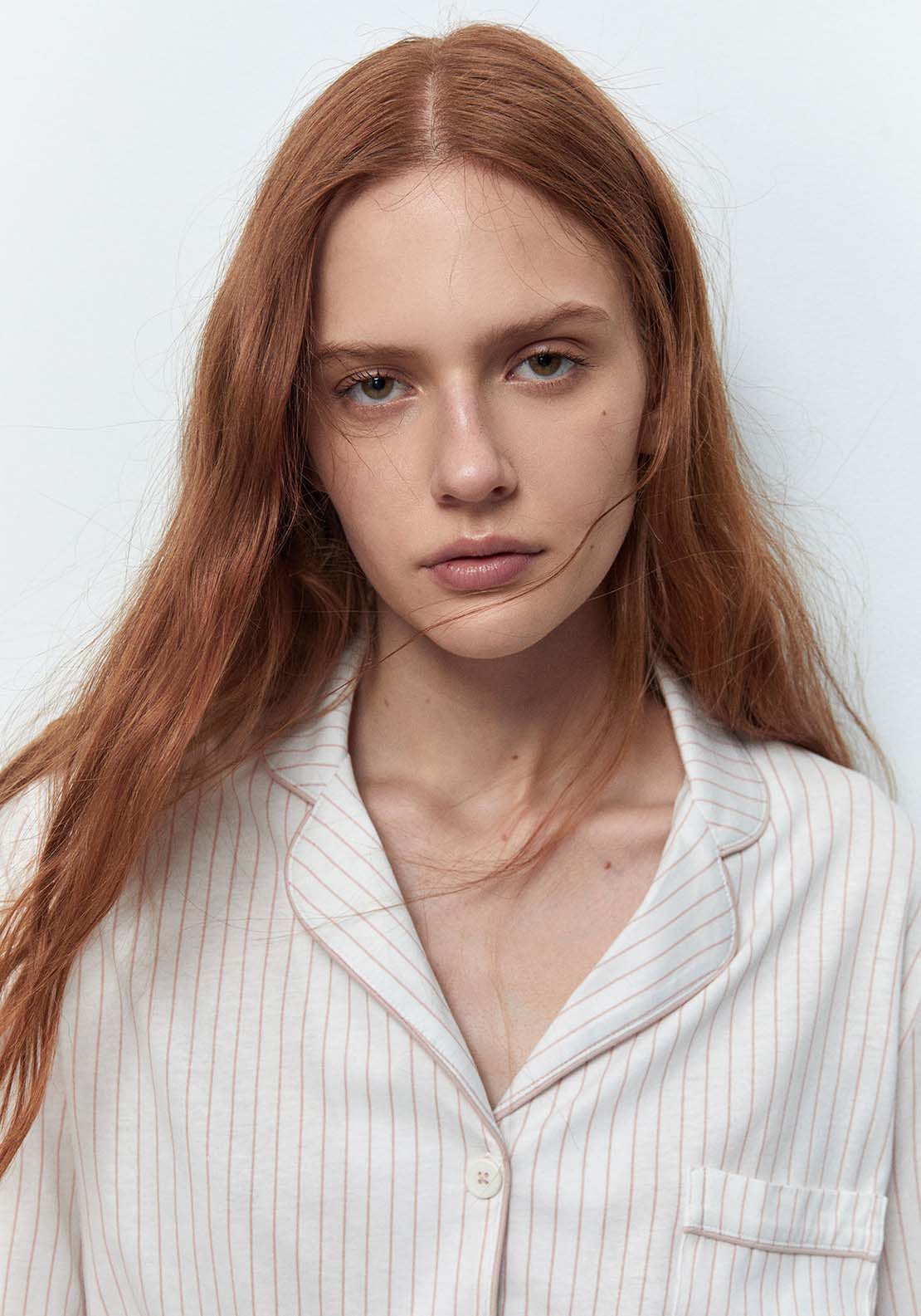 Plain Contrast Pyjamas - Pink