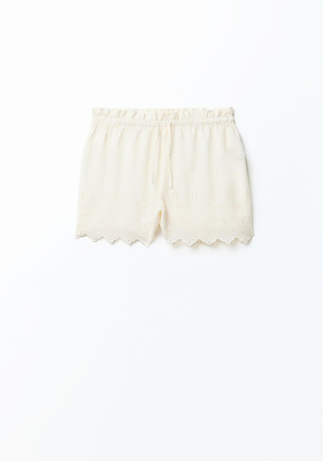 Sfera Cutout Pyjamas - Ecru 8 Shaws Department Stores