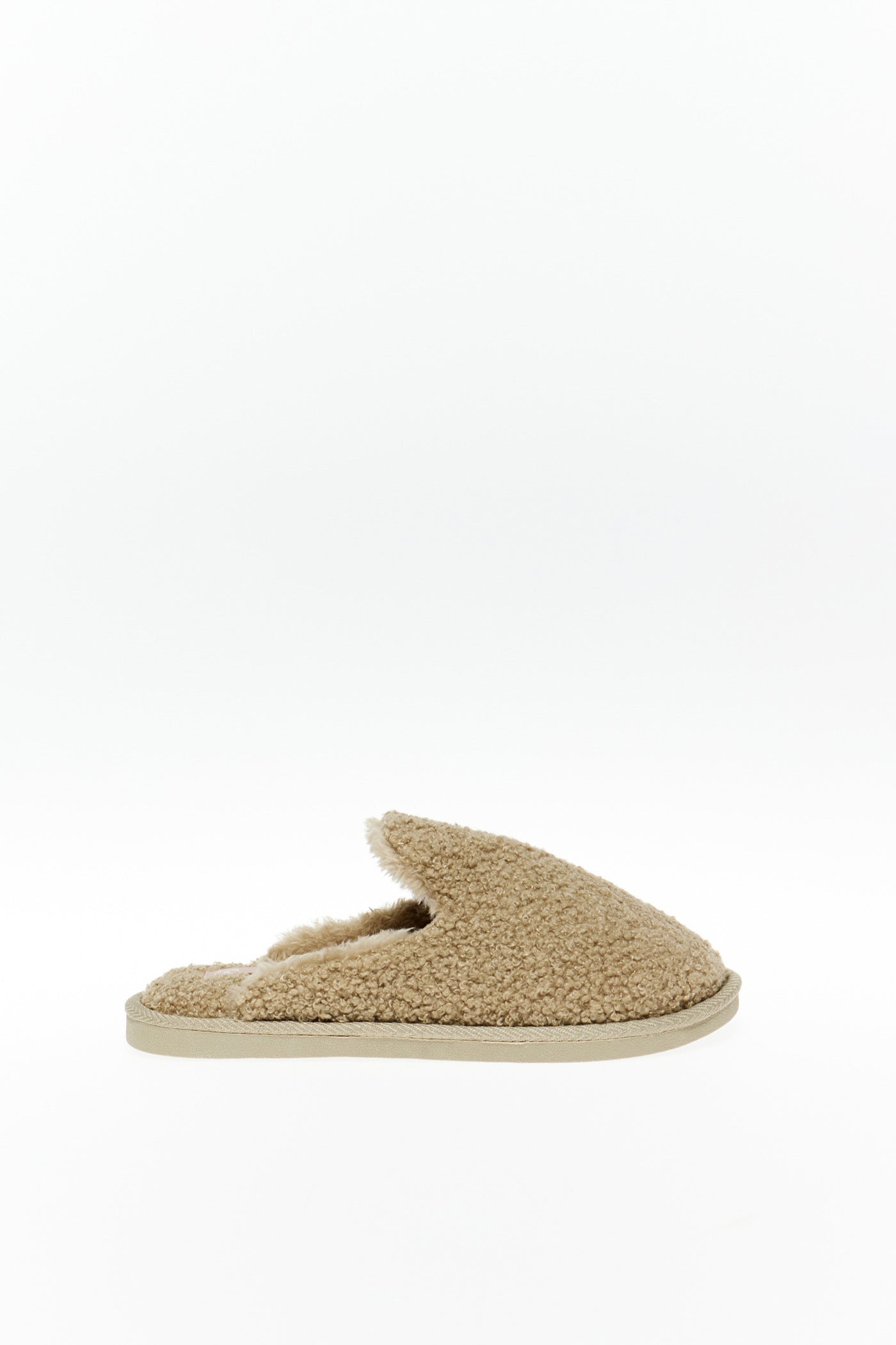 Sfera Shearling house slippers - Green 2 Shaws Department Stores