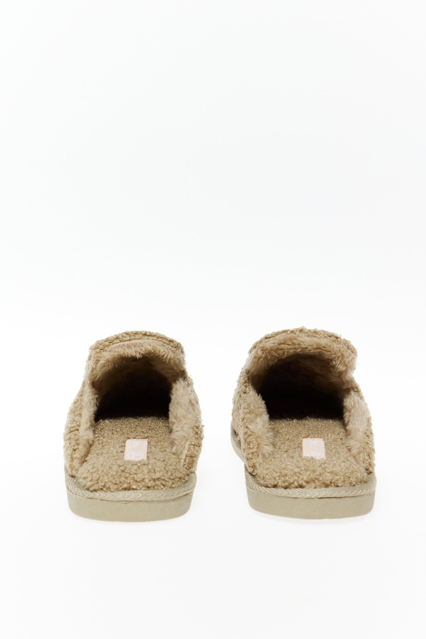 Sfera Shearling house slippers - Green 4 Shaws Department Stores