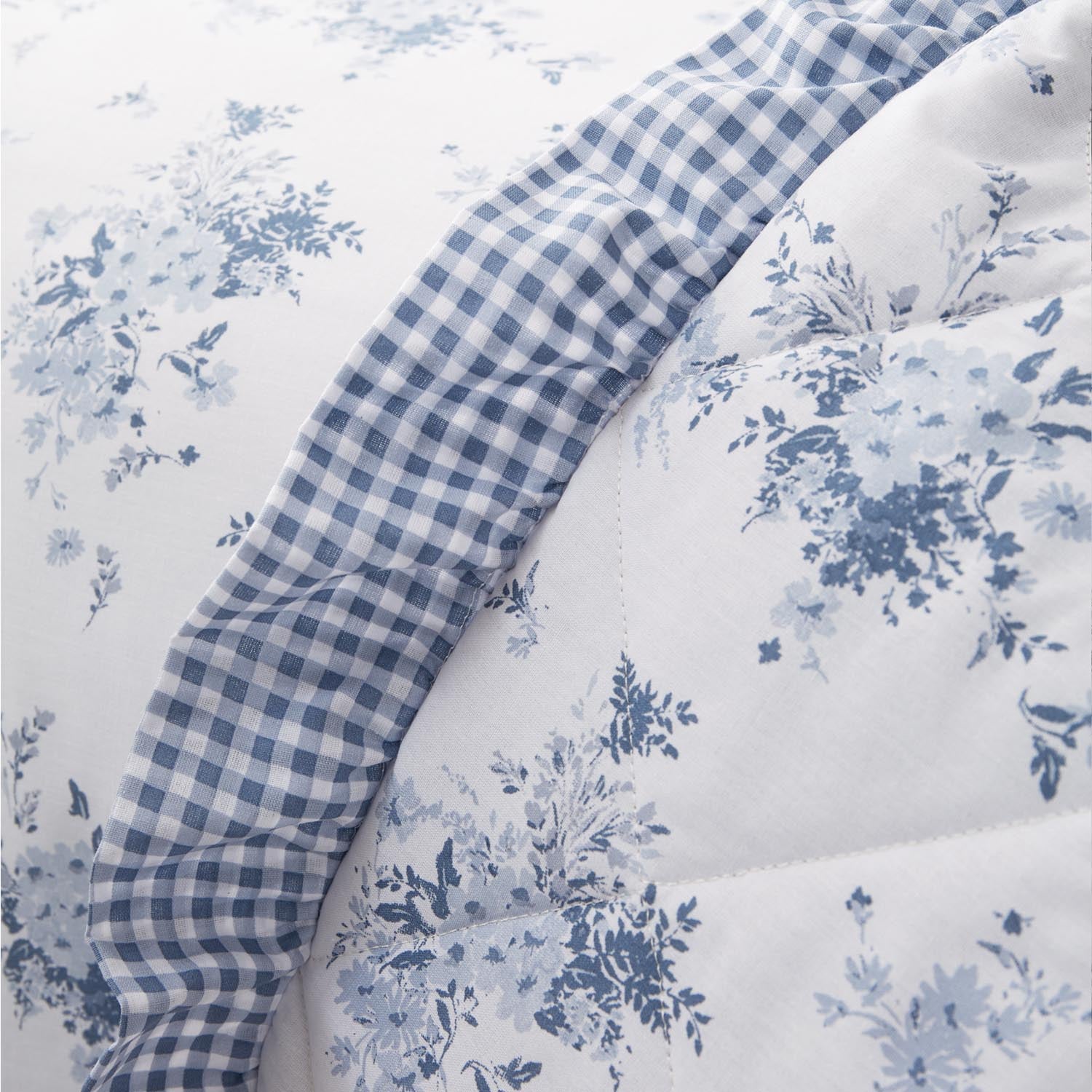 The Home Collection Elena Floral Frill Quilted Bedspread 220X220Cm 3 Shaws Department Stores