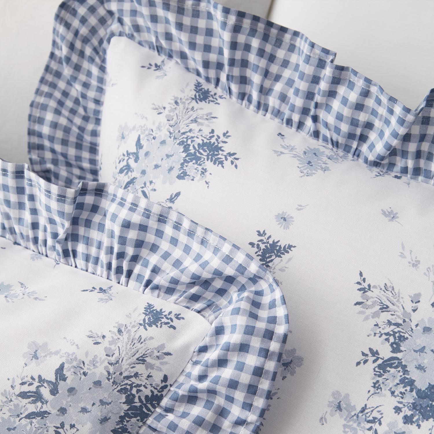 The Home Collection Elena Floral Frill Cushion Cover 45X45Cm 3 Shaws Department Stores