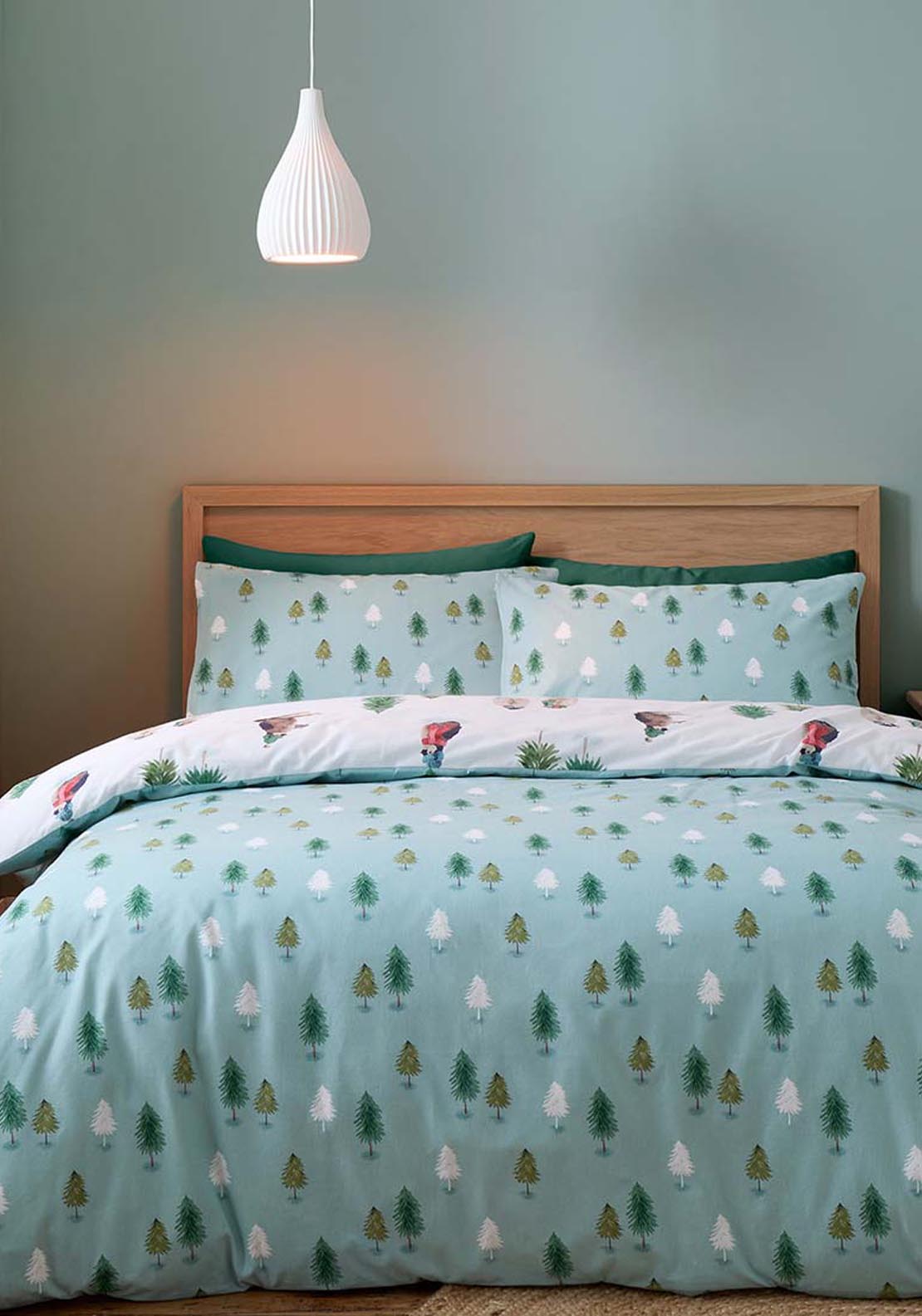 The Home Collection 100% Brushed Cotton Winter Penguins Duvet Cover Set 2 Shaws Department Stores