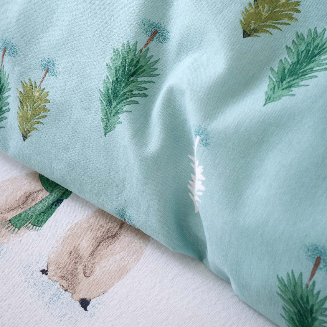 The Home Collection Brushed Cotton Winter Penguins Duvet Cover Set 4 Shaws Department Stores