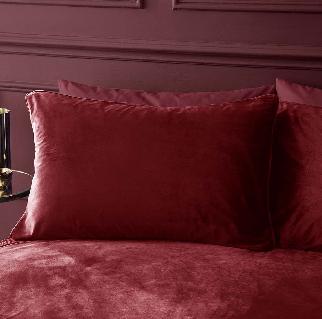Catherine Lansfield Kingsley Matt Velvet Duvet Cover Set 2 Shaws Department Stores
