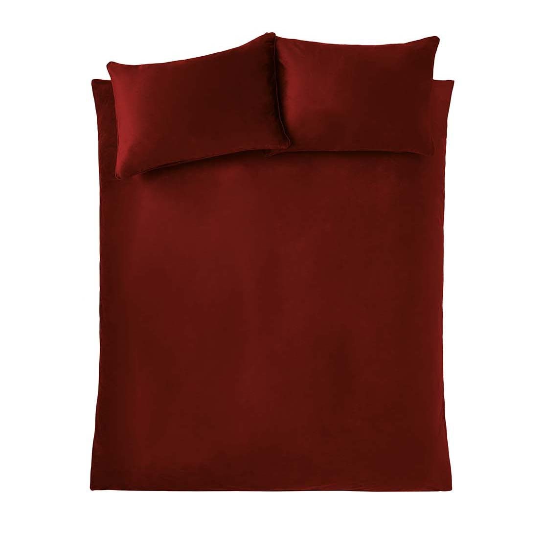 Catherine Lansfield Kingsley Matt Velvet Duvet Cover Set 5 Shaws Department Stores