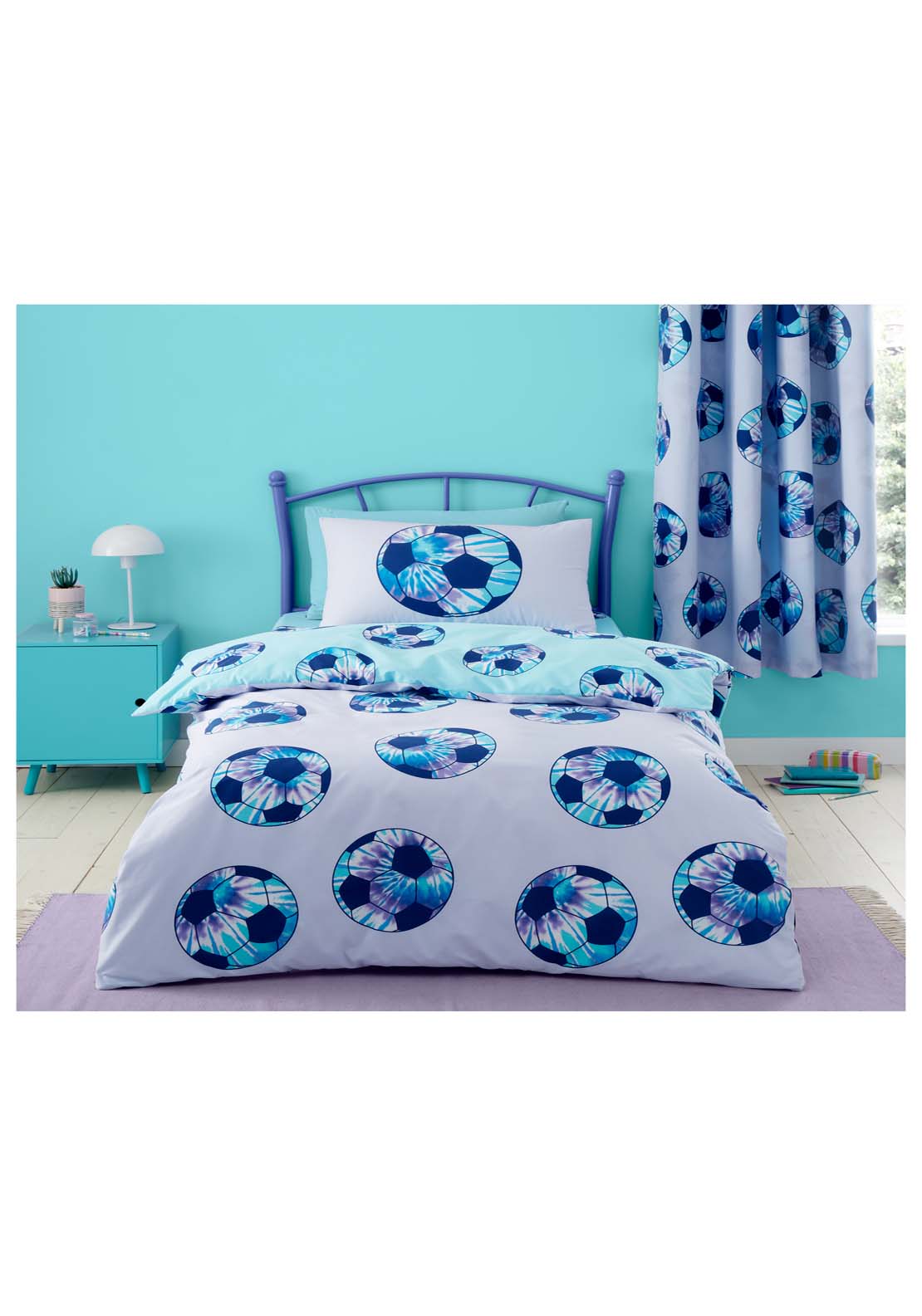 The Home Luxury Collection Tie Dye Football Duvet Cover Set 2 Shaws Department Stores