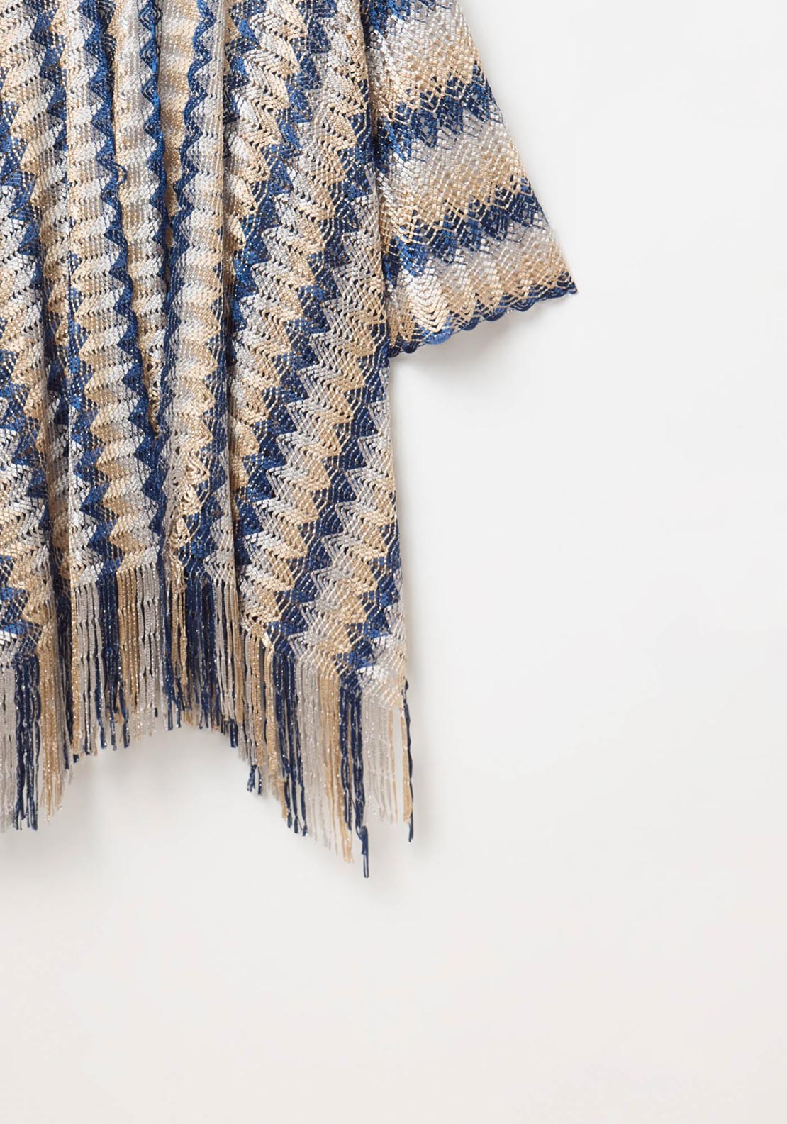 Sfera Red Zigzag Kimono - Blue 4 Shaws Department Stores