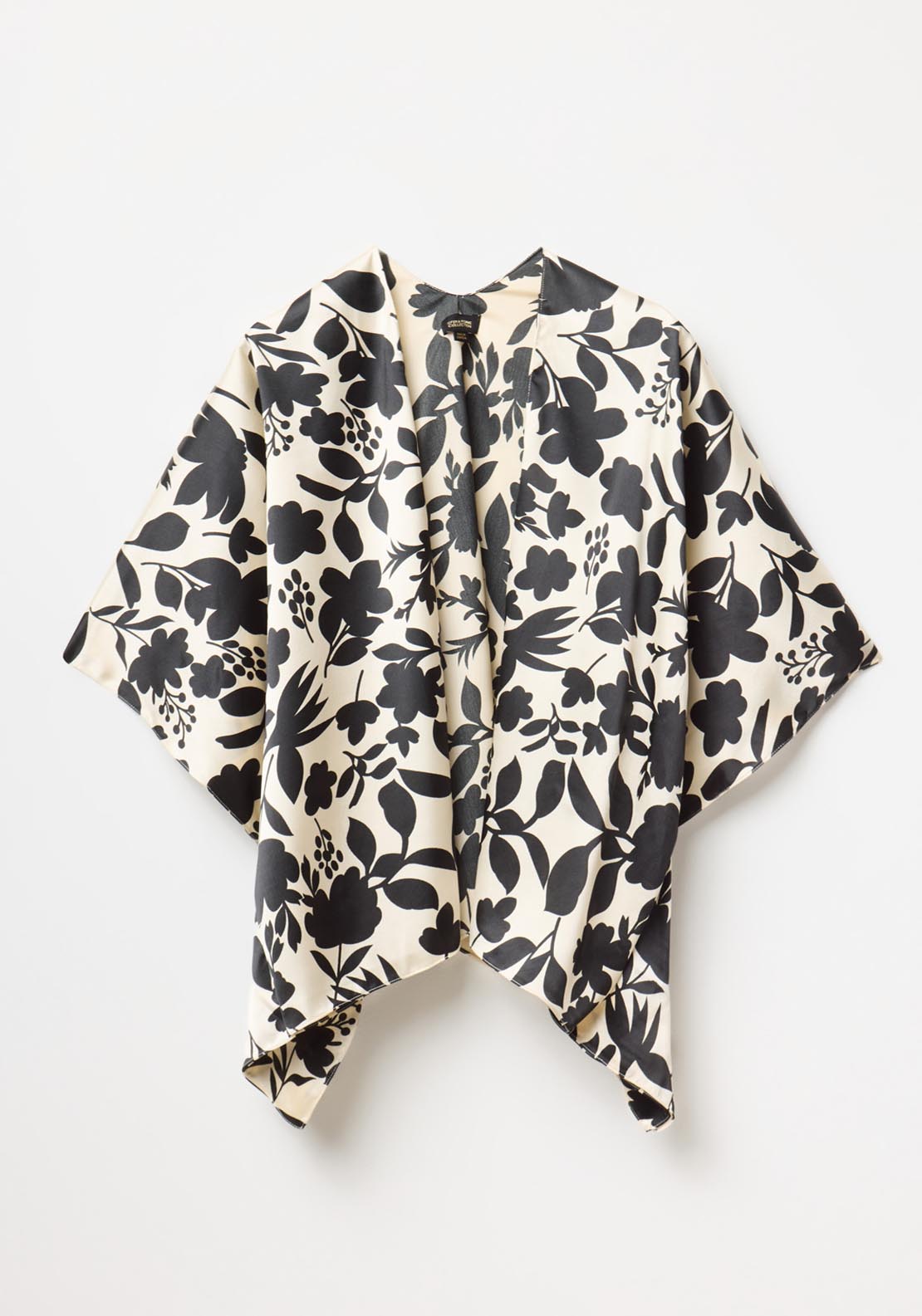 Sfera Bw Flowers Kimono - Ecru 6 Shaws Department Stores