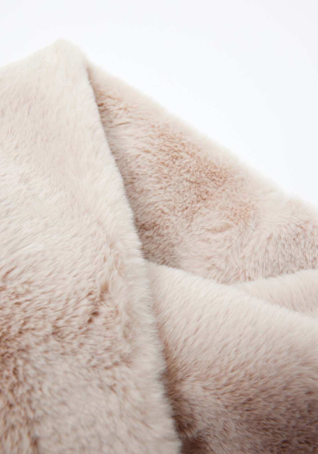 Sfera Fur Neck Band - Beige 2 Shaws Department Stores