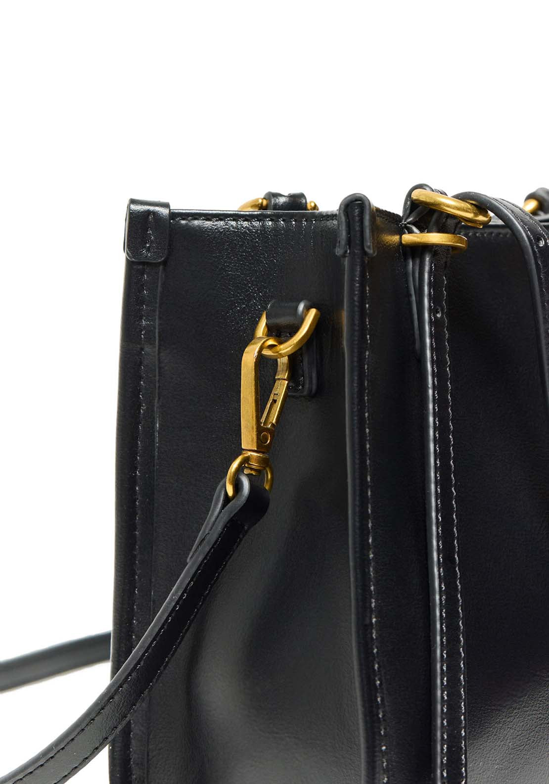 Mini Woven Bag - Black