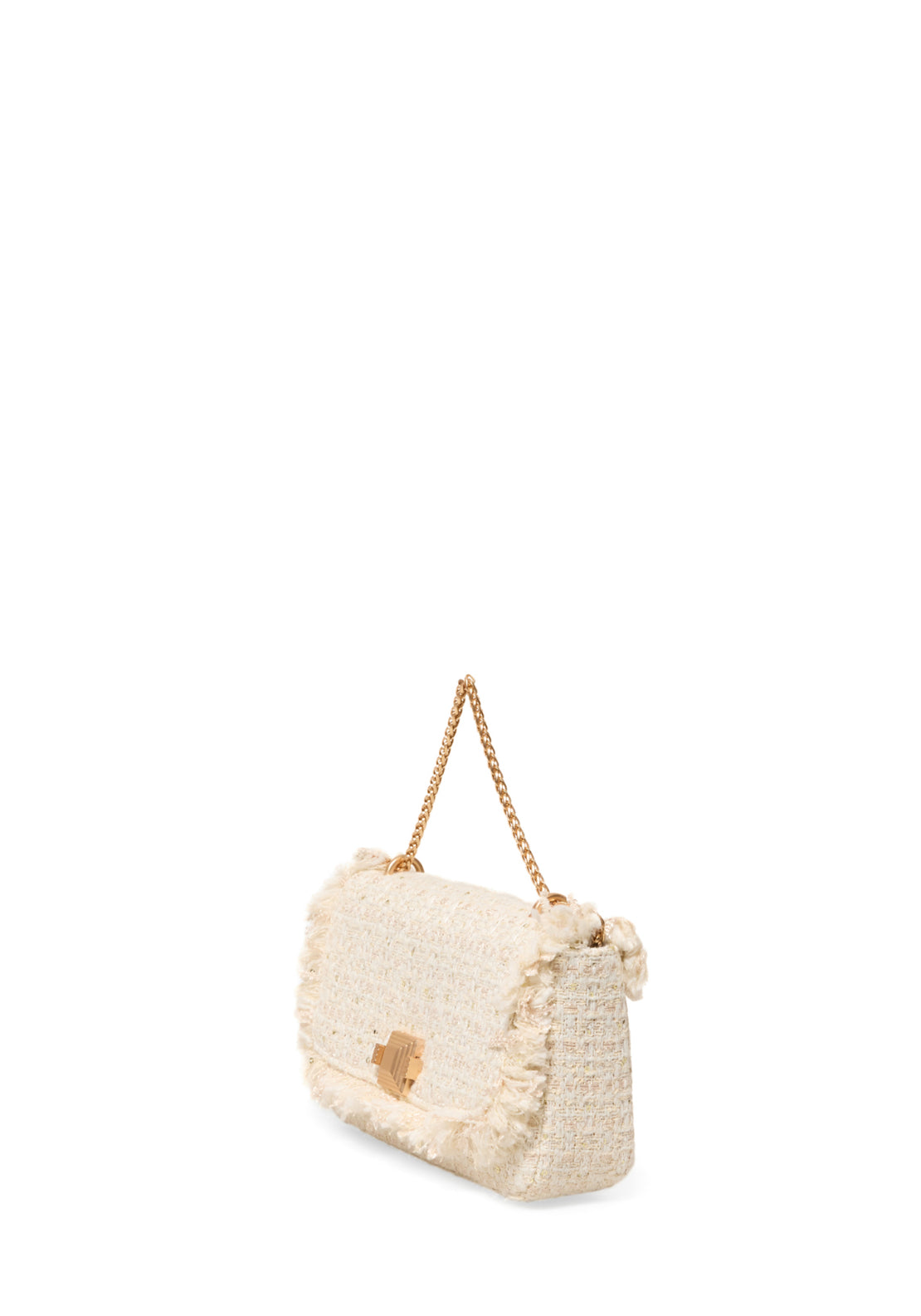 Woven Crossbody Bag - Ecru