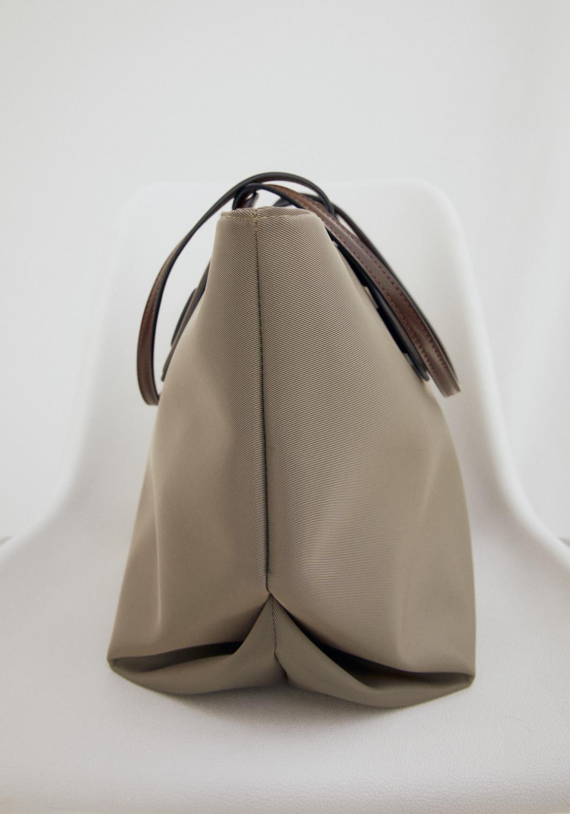 Sfera Basic Shopper Bag Khaki - Green 2 Shaws Department Stores