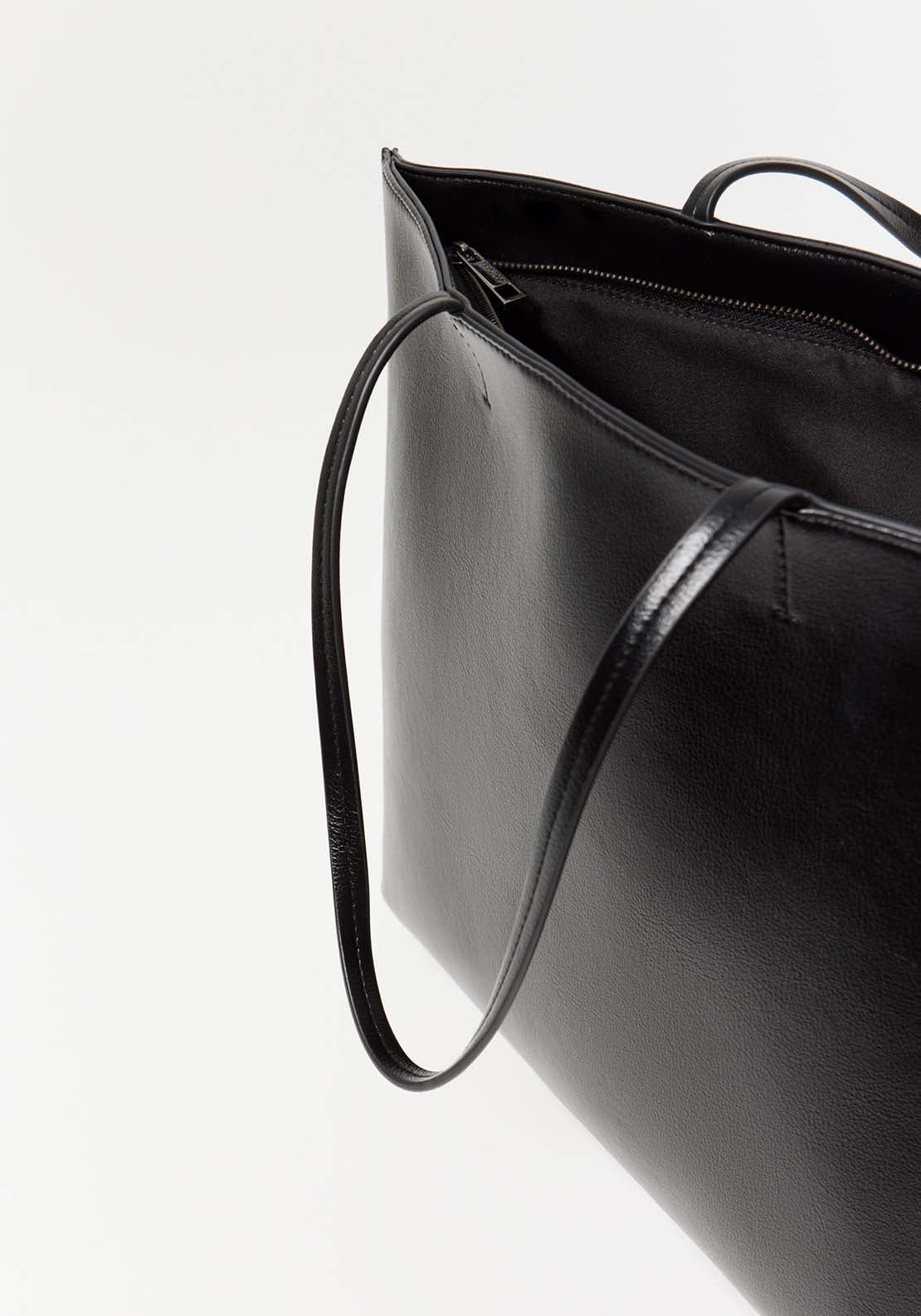Sfera Stud Detail Large Bag - Black 2 Shaws Department Stores