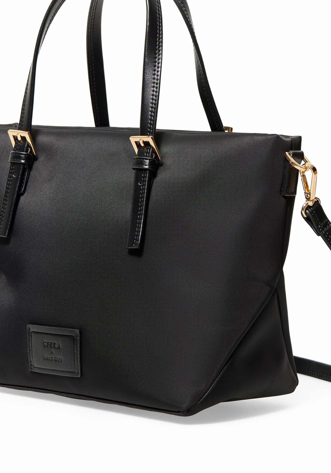 Nylon Buckle Bag - Black