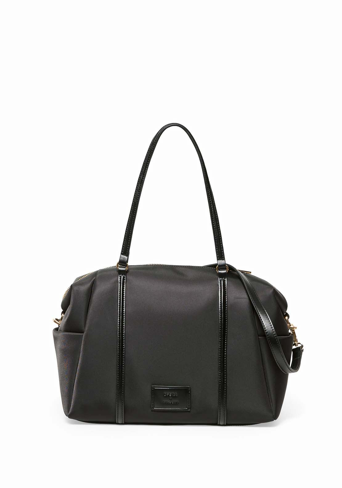 Bowling Bag With Pocket - Black