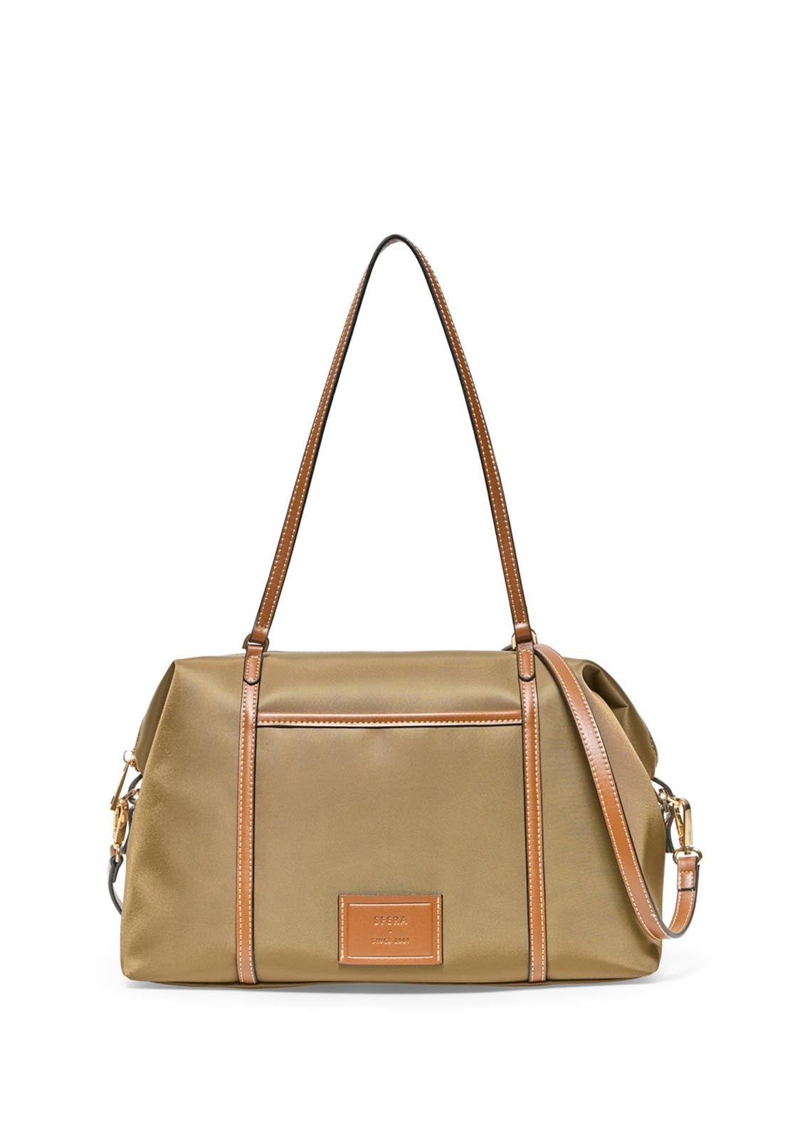 Bowling Bag With Front Pocket - Green