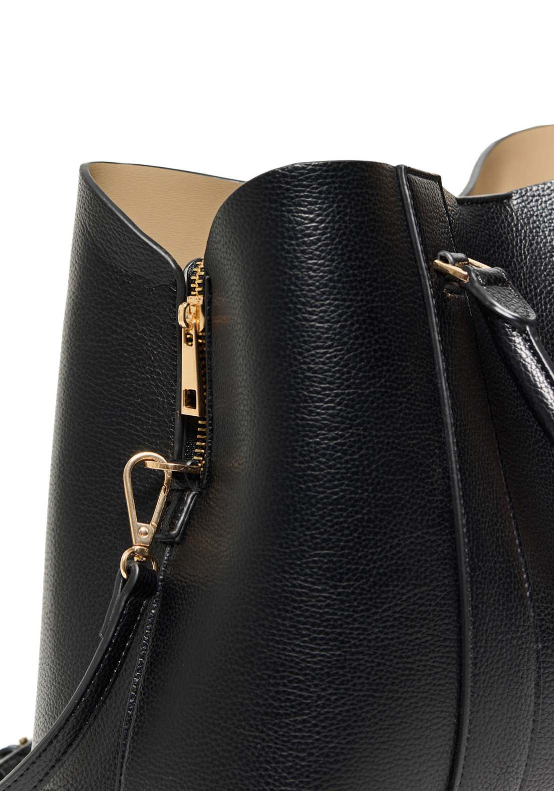 Office Bag With Detail - Black