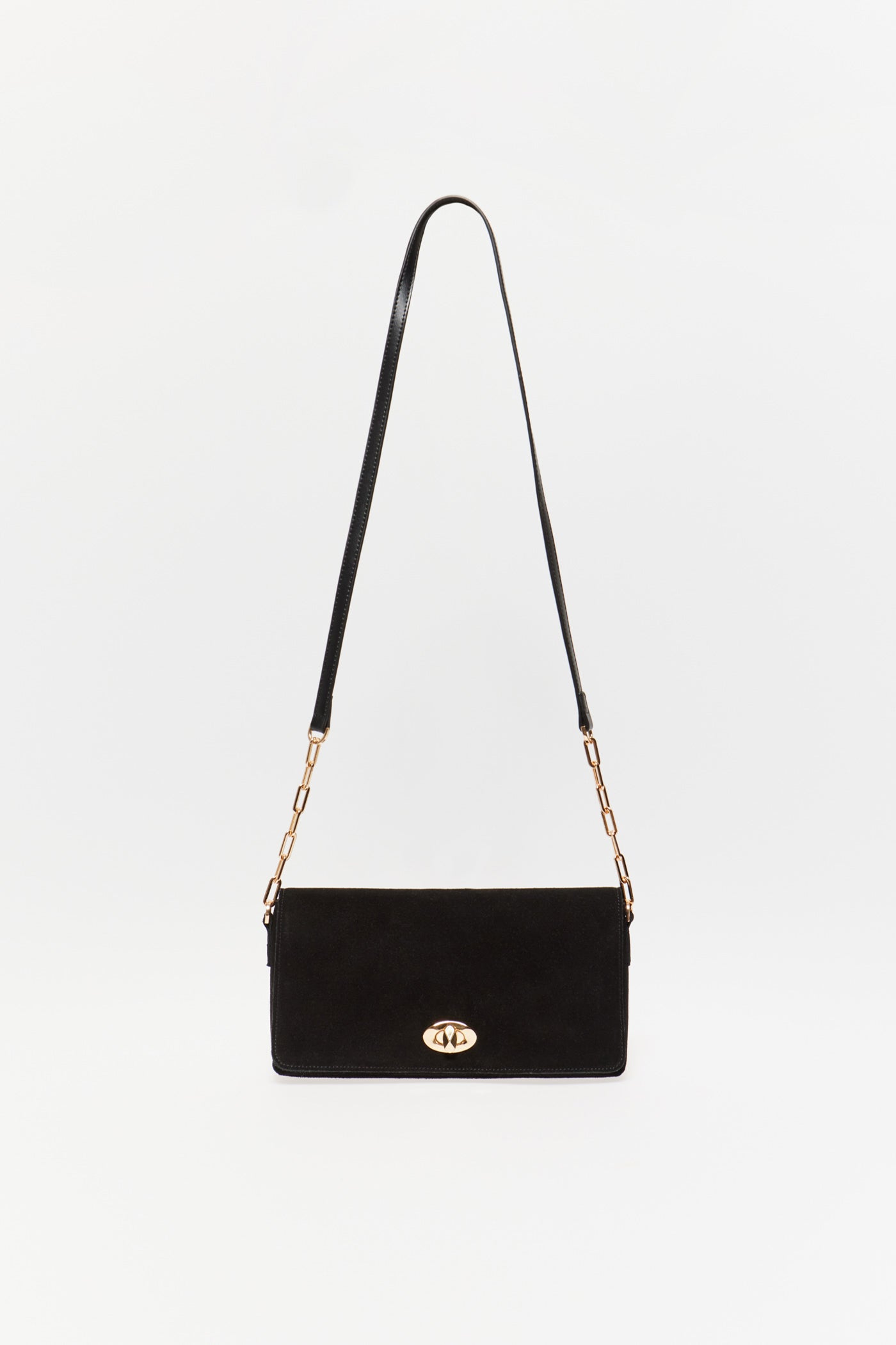 Sfera Leather Crossbody Bag - Black 3 Shaws Department Stores