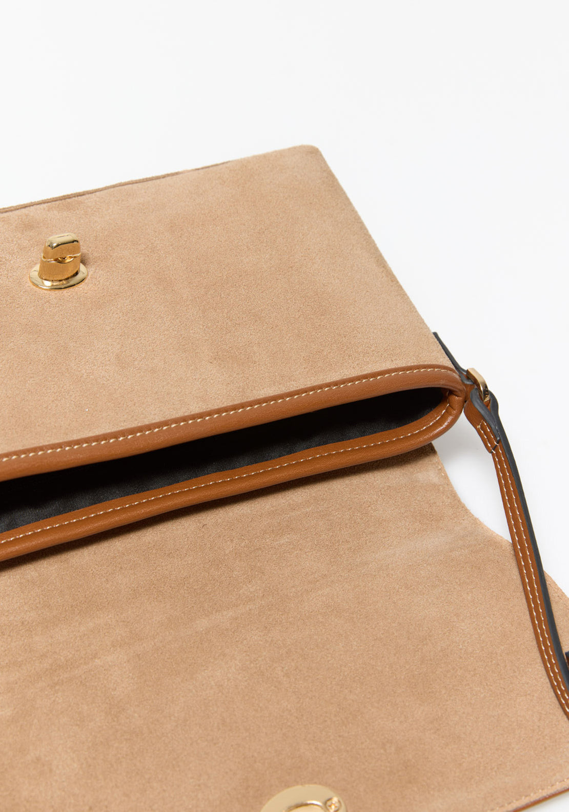 Sfera Crossbody Leather Trim - Camel 4 Shaws Department Stores