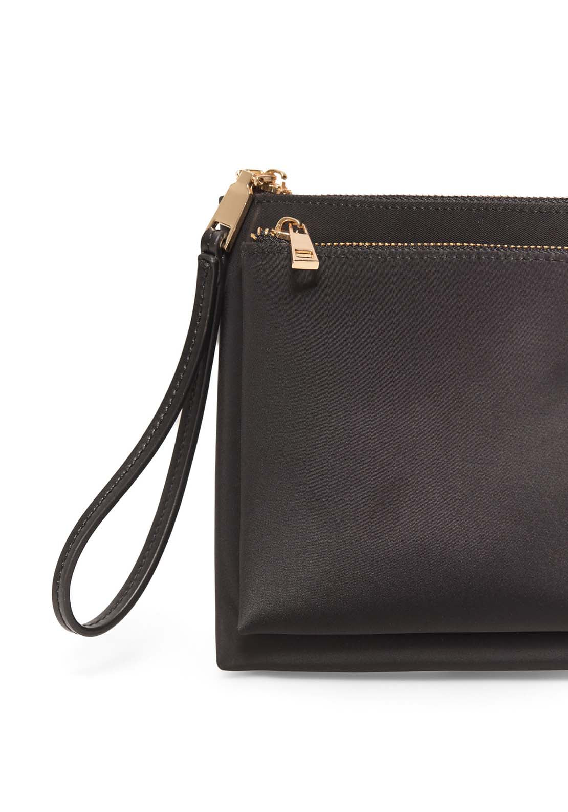Double Nylon Wallet - Black