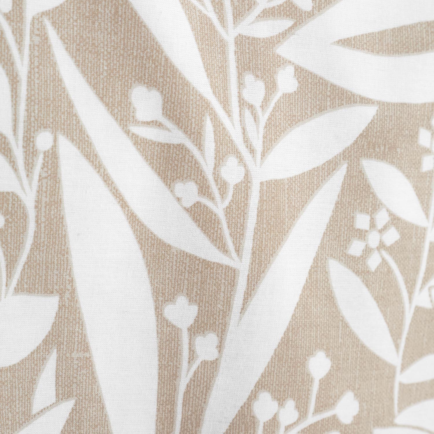 The Home Collection Trailing Leaf Reversible Duvet Cover Set - Natural 6 Shaws Department Stores