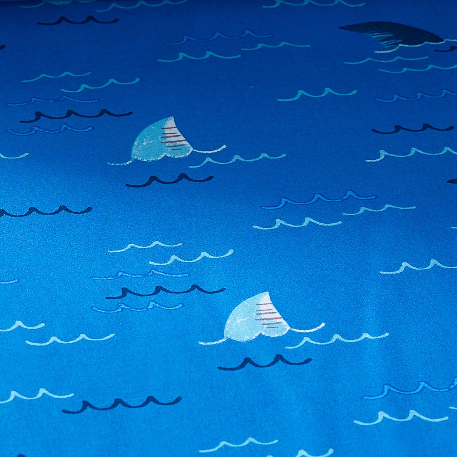 The Home Collection Kids Shark Frenzy Fitted Sheet 2 Shaws Department Stores