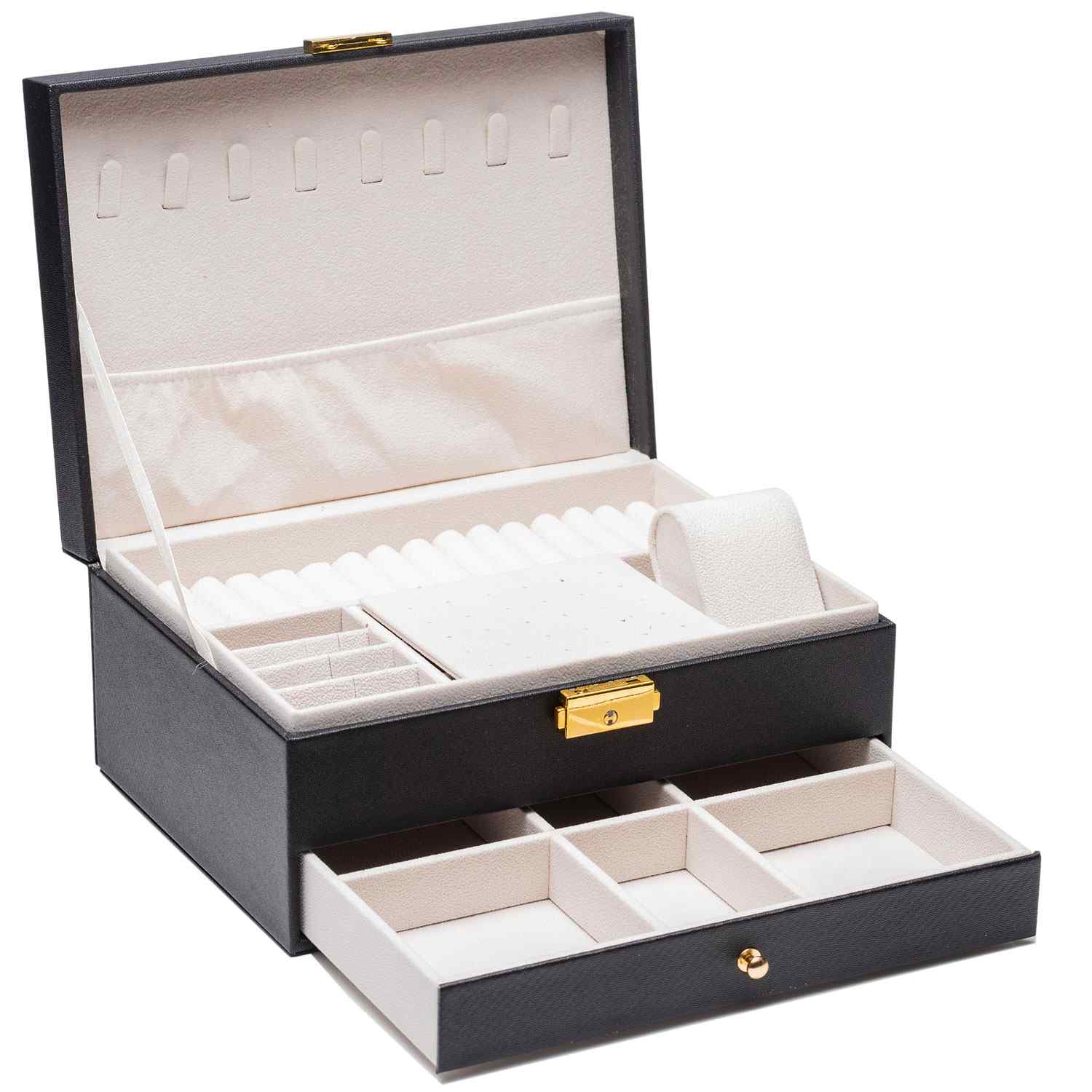 Newgrange Living Black Jewellery Box - Black 1 Shaws Department Stores