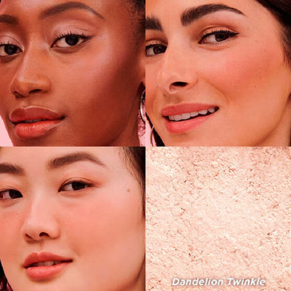 Benefit Dandelion Twinkle Soft Nude Pink Glow Highlighter Mini 2 Shaws Department Stores
